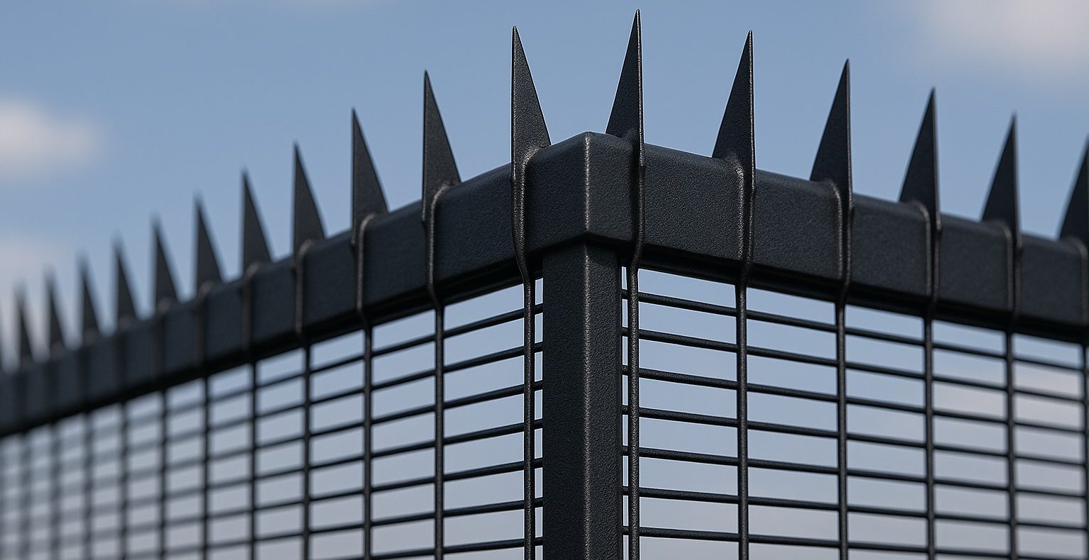 zoomed in clear view fence
